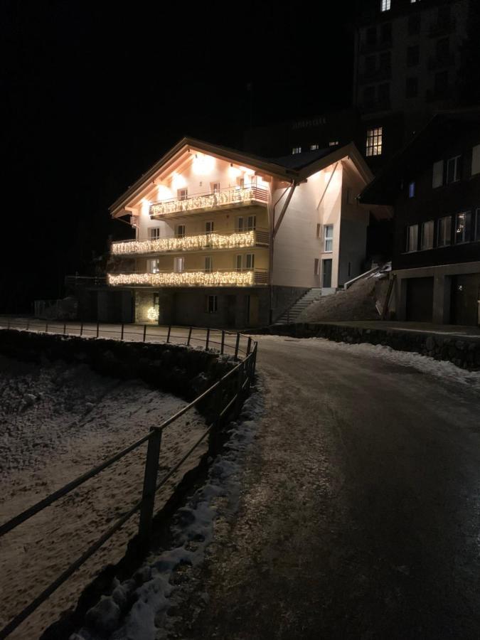 Ferienwohnung Chalet Raufthubel Mürren Exterior foto