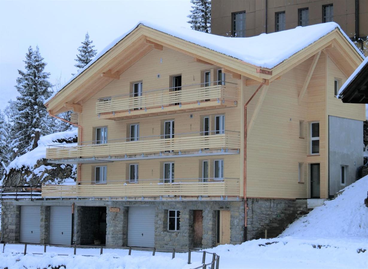 Ferienwohnung Chalet Raufthubel Mürren Exterior foto